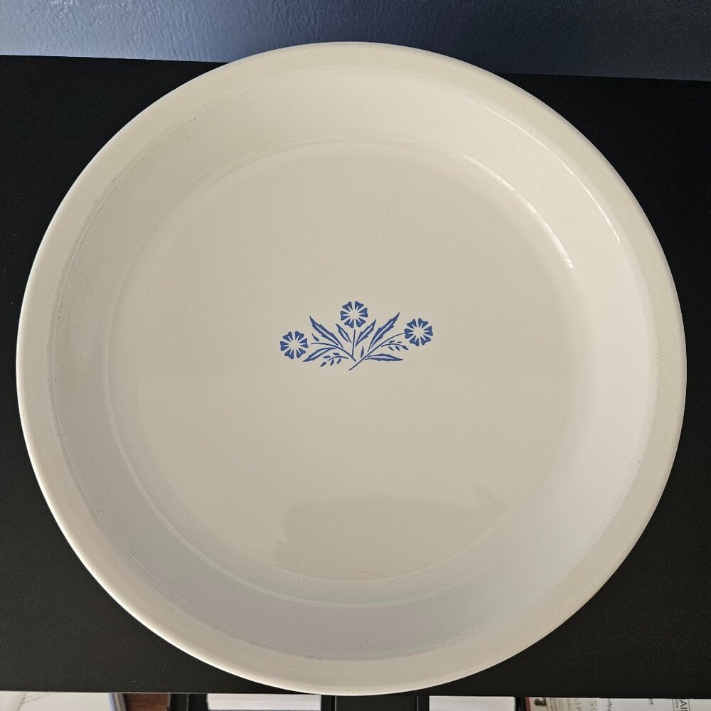 Corningware Vintage Pie Plate, CornflowerBlue P-309, 9 Inch